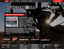 Tablet Screenshot of bicycleworld.ca